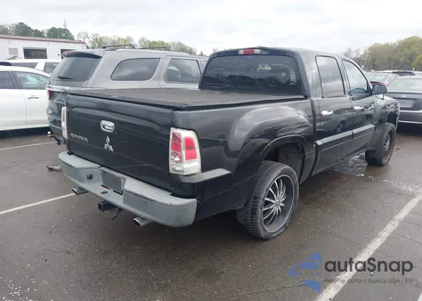 2007 Mitsubishi Raider Ls из США, поврежденный, VIN 1Z7HC28K07S265922